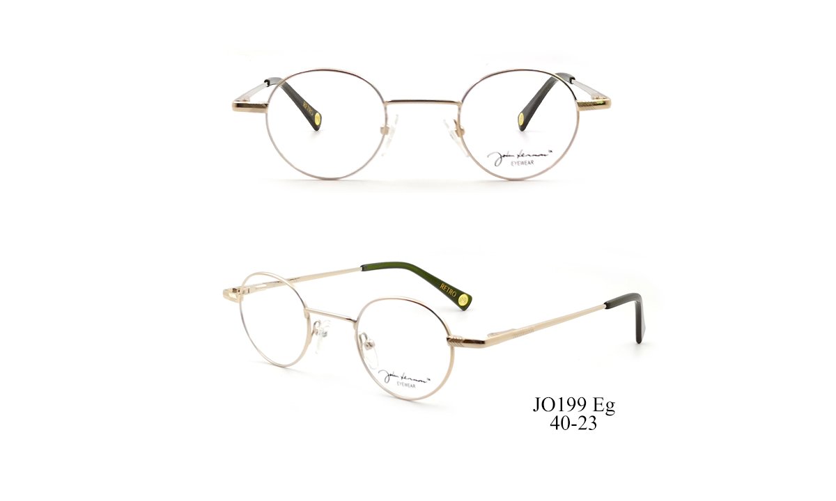 John Lennon Eyewear frame style JO192, round tortoiseshell acetate